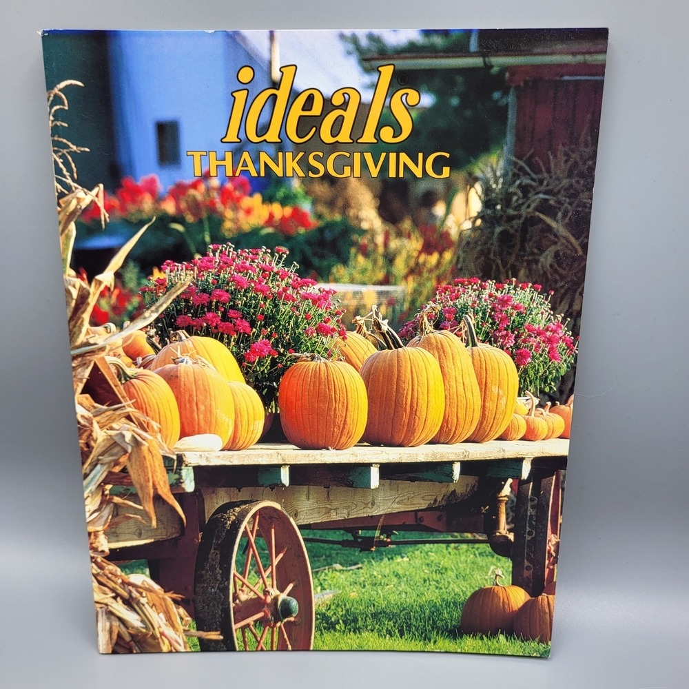 Vtg Ideals Thanksgiving 1999 Vol.56 No.5 Magazine Sept Poetry Holiday Art Poems